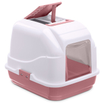 IMAC био-туалет для кошек EASY CAT 50х40х40h см розовый
