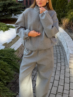 Спортивный костюм Soft серый