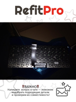 Клавиатура для ноутбука Lenovo U300 раскладка - английская, без подсветки, черная (25200254), оригинал