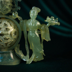 Скульптурная композиция «Небесные красавицы вокруг шара»