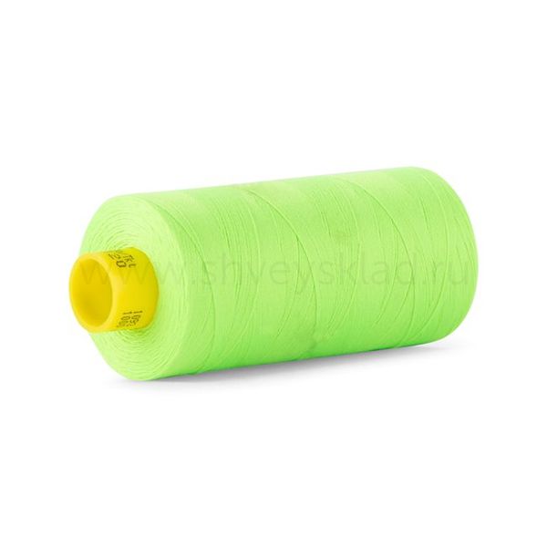 Нитка Gutermann Mara 120 (1000 метров), 1 кат., универсальная | 3836 неоновый салат