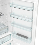 Отдельностоящий двухкамерный холодильник Gorenje NRK 6201 SYW