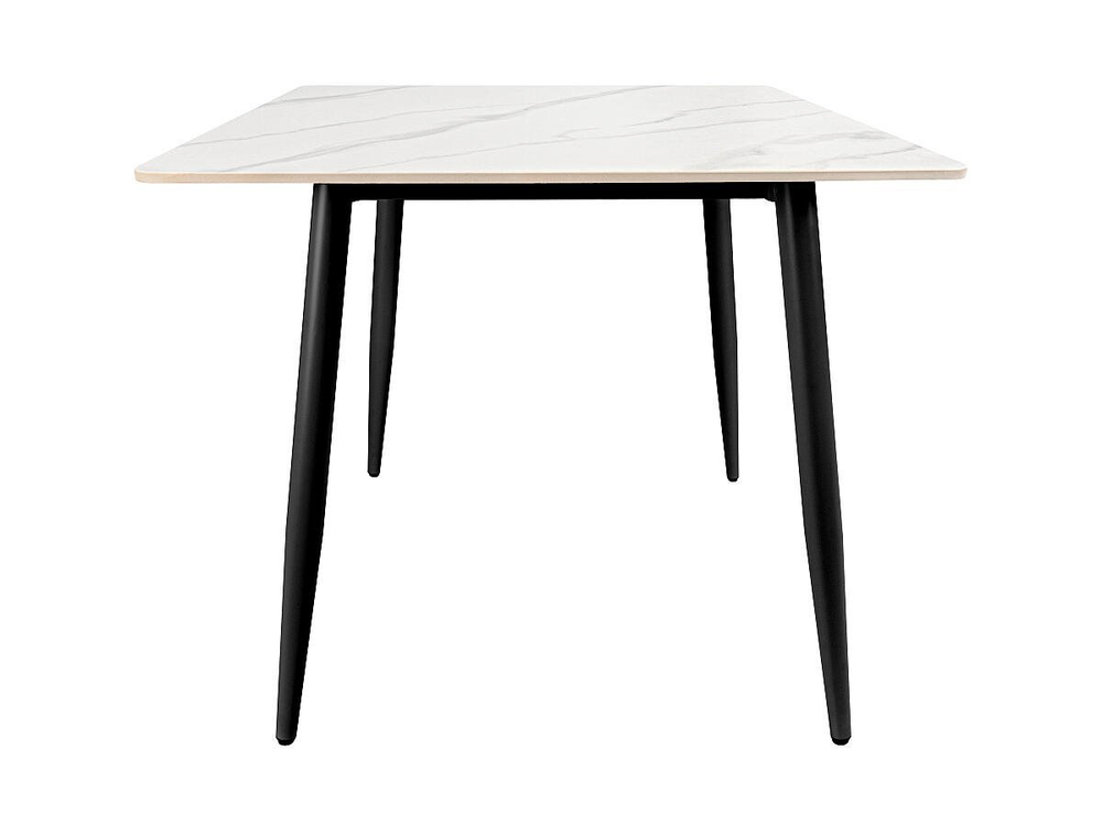 Стол Uni-Form-S.2B SBlack/White Matt Marble 727*800*800