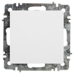 Переключатель Intro Accent 6-108-01 перекрёстный, 10А-250В, IP20, СУ, AL/CU, белый | Intro