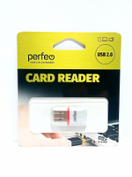 Картридер Perfeo PF-VI-R008 MicroSD