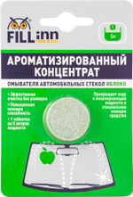 FL109 Ароматизированный концентрат стеклоомывателя в таблетке (яблоко), 1 шт.