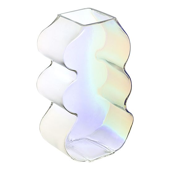 Ваза wavy, 25 см, перламутр