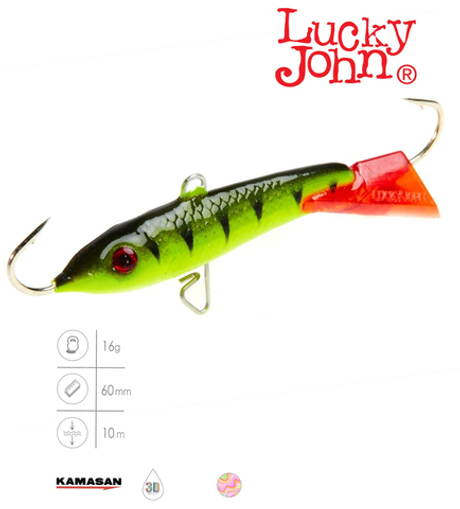 Балансир LUCKY JOHN Classic №6, цвет 31RT, арт. 81600-31RT
