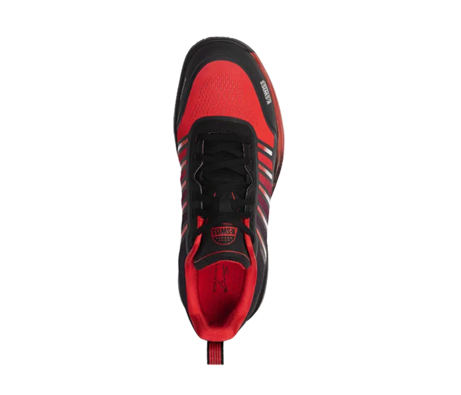 K-Swiss Ultra Court Padel Черный-Красный 2025 Sanyo Кроссовки