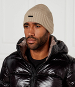 Хлопковая шапка Fati BOSS BLACK - бежевый(50495306)