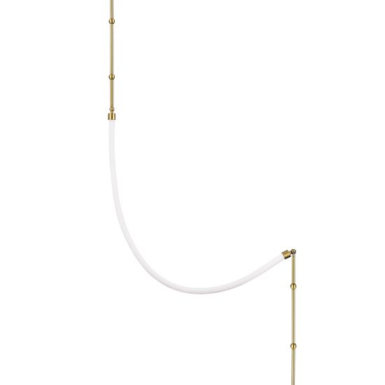 SL6132.301.20 Светильник настенно-потолочный ST-Luce Латунь/Белый LED 1*20W 3000K STRAP