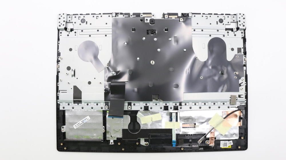 Верхняя панель с клавиатурой (топкейс) для ноутбука Lenovo Legion Y530-15ICH-1060 81LB раскладка - русская, с подсветкой, чёрный (5CB0S91808)+R+, оригинал