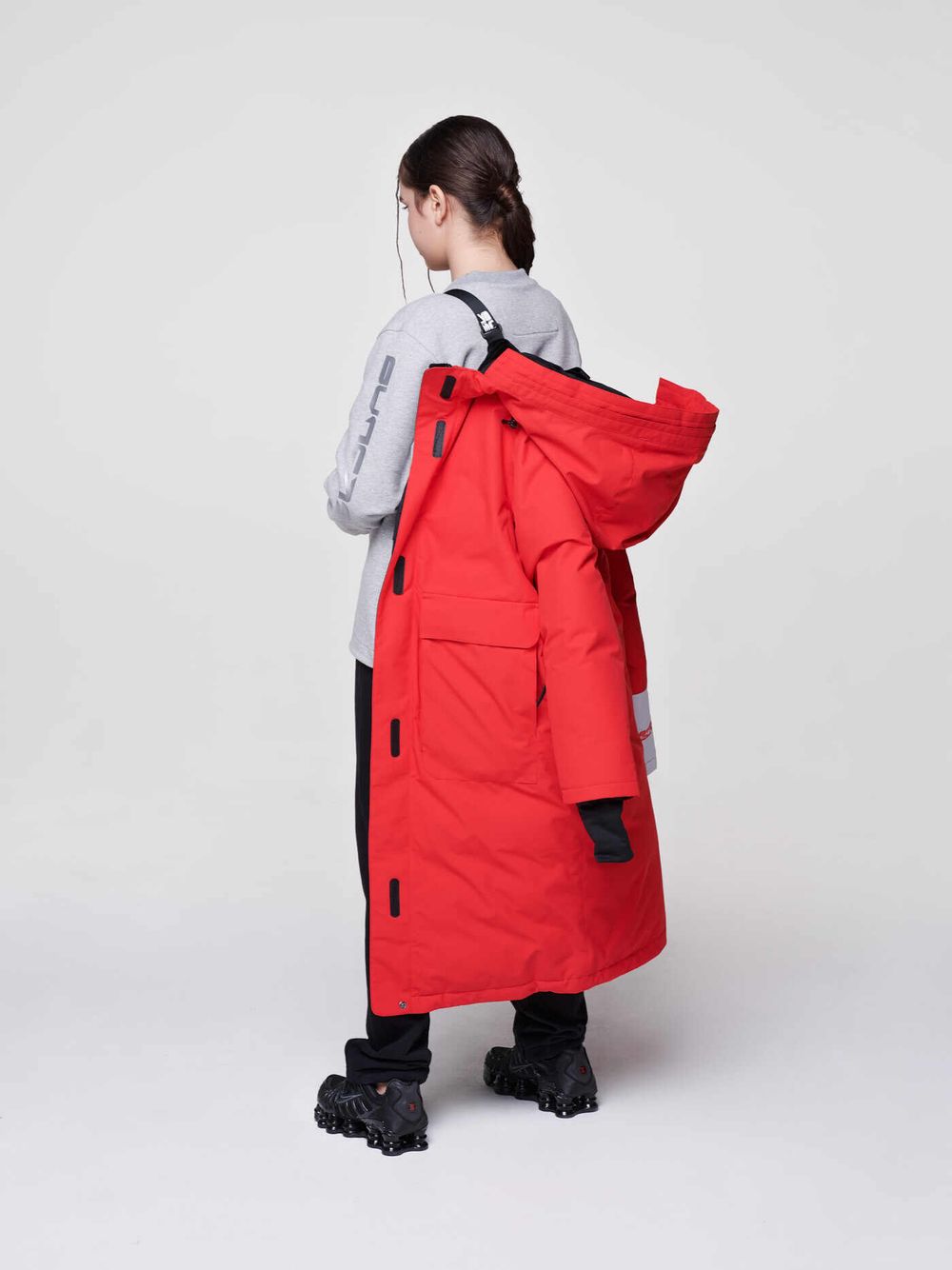 Куртка для девочки пуховая BASK juno LIATRIS красный