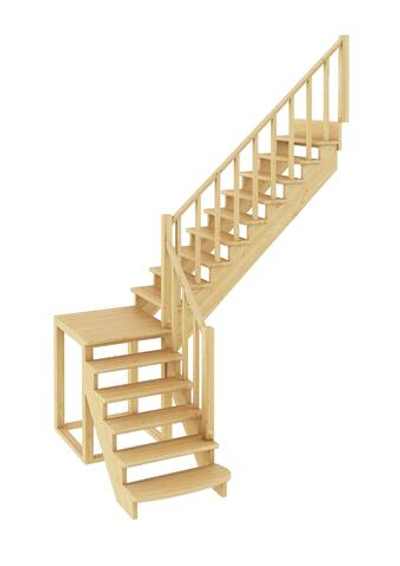 Лестница на второй этаж К-002м/3 Правая