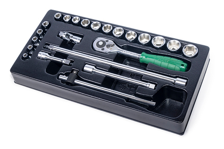 Набор головок 3/8" Hans в ложементе, TT-15