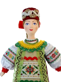 Кукла коллекционная Надежда в русском костюме