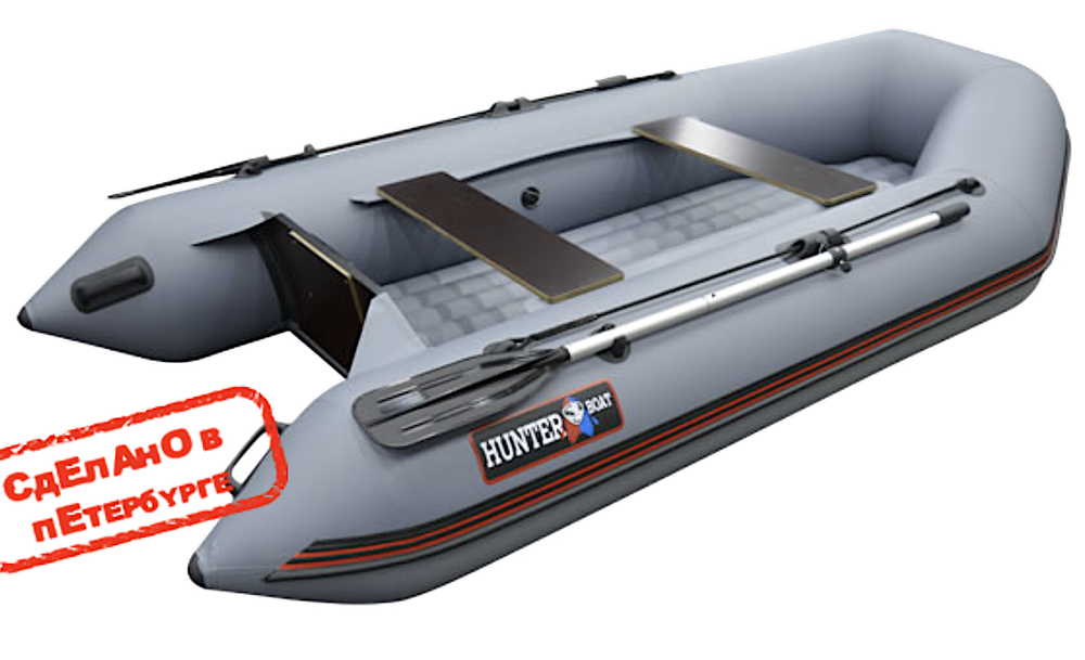 Лодка ПВХ Hunterboat Хантер Классика НД 290ЛН