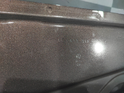 Дверь задняя правая Polo 6 (20-) Rapid 1-2 (12-) Б/У Оригинал 60U833312