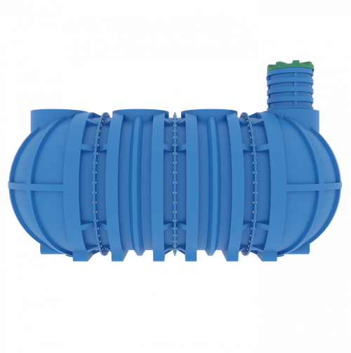 Емкость  подземная для питьевой воды Мультпласт B20 20000 л. горизонтальная (5580x2400x2400см;740кг;синий) - арт.555434.41
