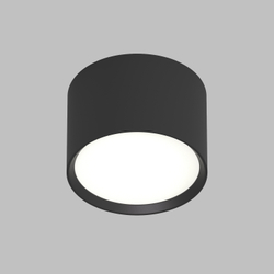 DK2601-BK Светильник накладной LUND, IP 20, до 15 Вт, GX53, LED, черный, алюминий