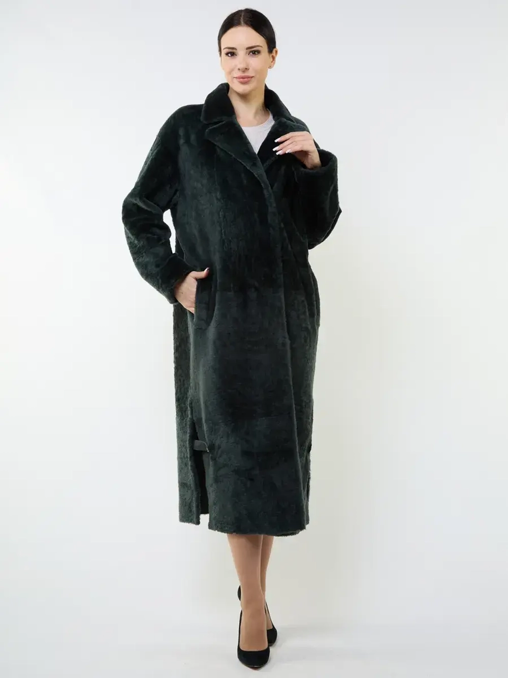 Дубленка зимняя натуральная шуба