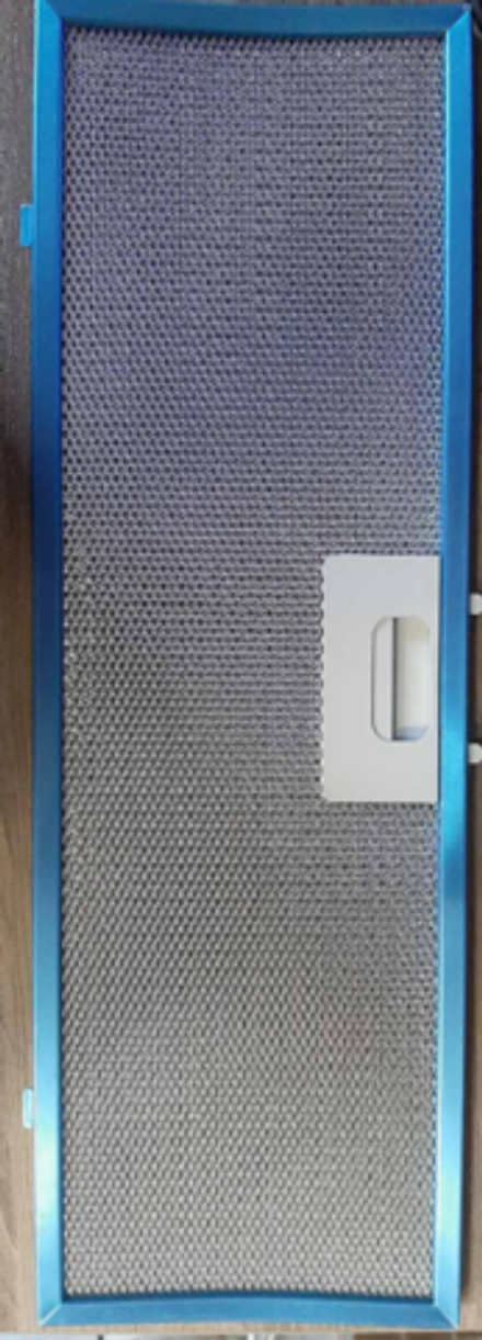 Жировой фильтр для вытяжки Elica 454*148 изогнутая форма