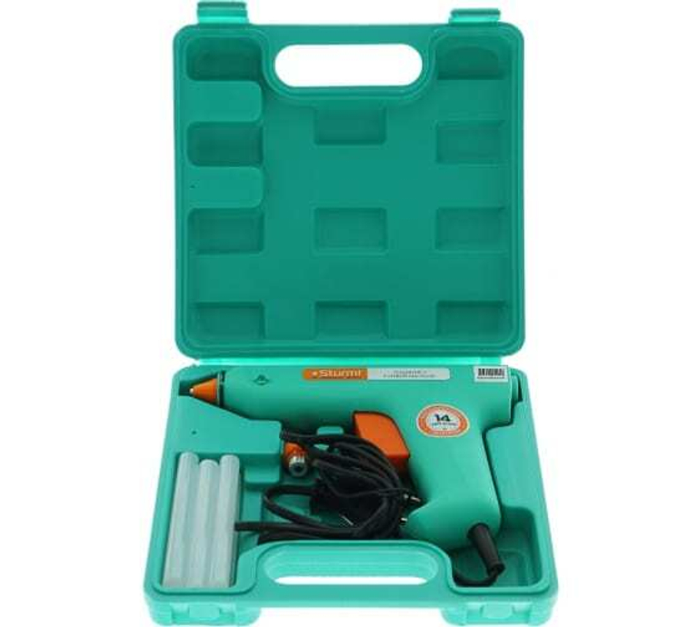 ПИСТОЛЕТ КЛЕЕВОЙ STURM! 78ВТ 6 СТЕРЖНЕЙ В КОМПЛЕКТЕ GG2470C1