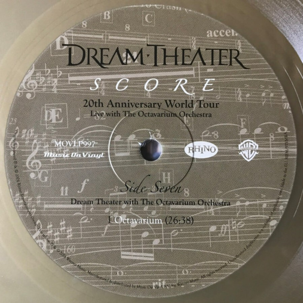 Dream Theater / Score (20th Anniversary World Tour)(Coloured Vinyl)(4LP)