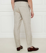 Льняное штаны Denz Oscar Jacobson - бежевый(51701180)