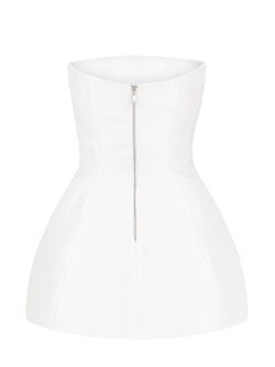 Платье - корсет с баской