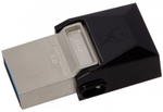 USB Flash карта Kingston DTDUO3 64GB черный