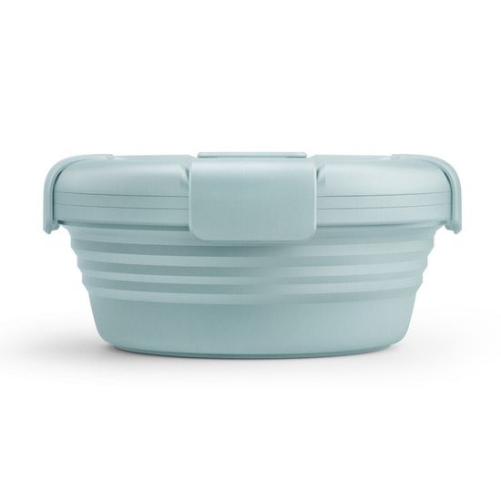 Контейнер складной силиконовый Stojo Bowl Aquamarine, 36 oz / 1065 мл