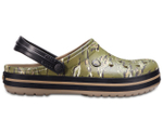 Сабо Crocs Crocband Graphic Clog Dark Camo Green