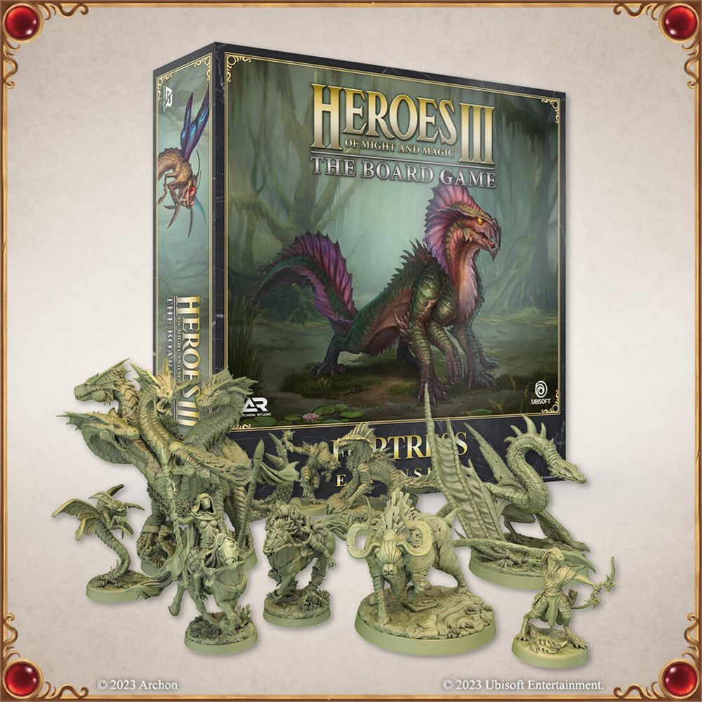 [Предзаказ] Heroes of Might &amp; Magic III The Board Game - Fortress Expansion