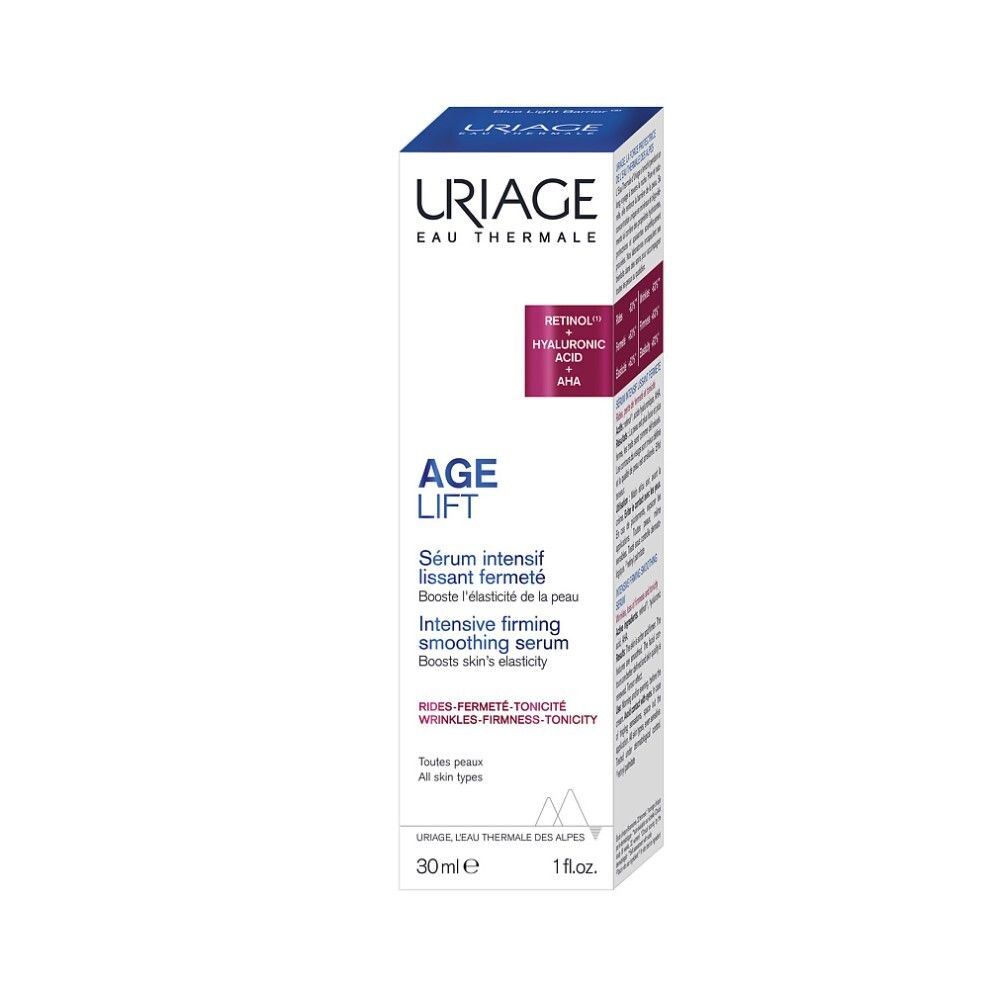 Uriage Age Lift Intensive Firming Smoothing Serum Интенсивная разглаживающая укрепляющая сыворотка, 30 мл