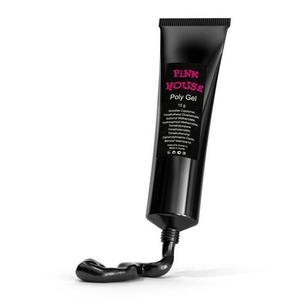 Pink House Полигель 13,черный 15 гр.