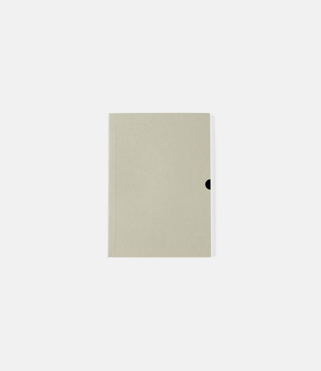 Mark+Fold Plain Notebook — нелинованный блокнот А5: серый
