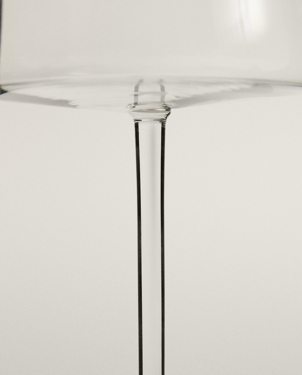 Zara Home бокал из стекла, цвет прозрачный, 21.4 см
