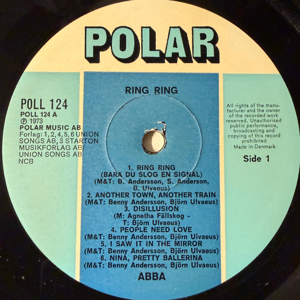 ABBA – Ring Ring (Дания)