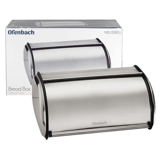 Хлебница Ofenbach из нержавеющей стали NB-100801