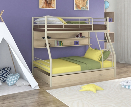 Кровать Гранада 2 бежевая