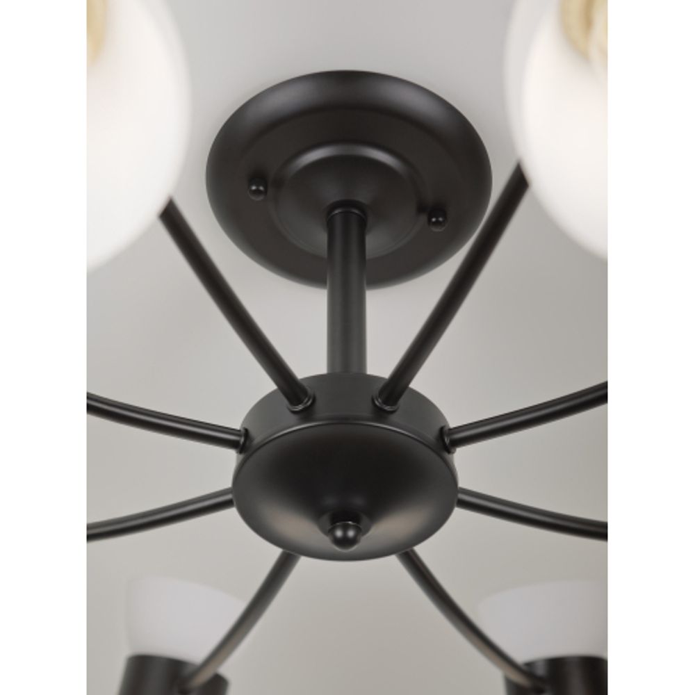 Люстра Rivoli   9185-308 8хЕ27 60 Вт модерн