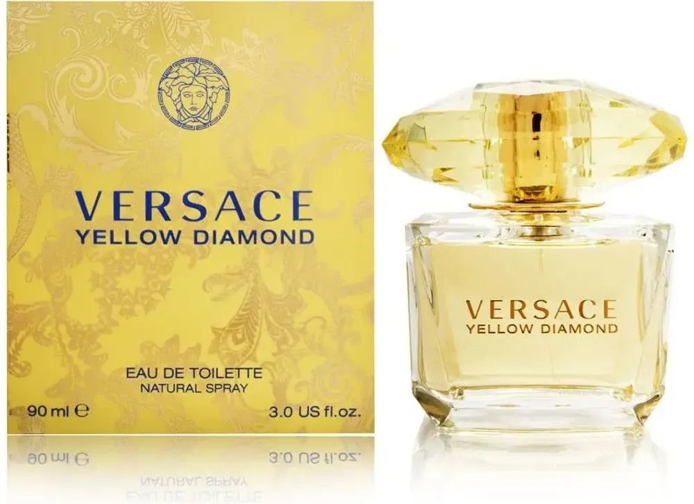 Женская парфюмерия Versace Yellow Diamond EDT 90 мл цветочный аромат туалетная вода