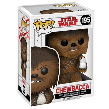 Фигурка Star Wars The Last Jedi Funko POP! Chewbacca Porg 1801