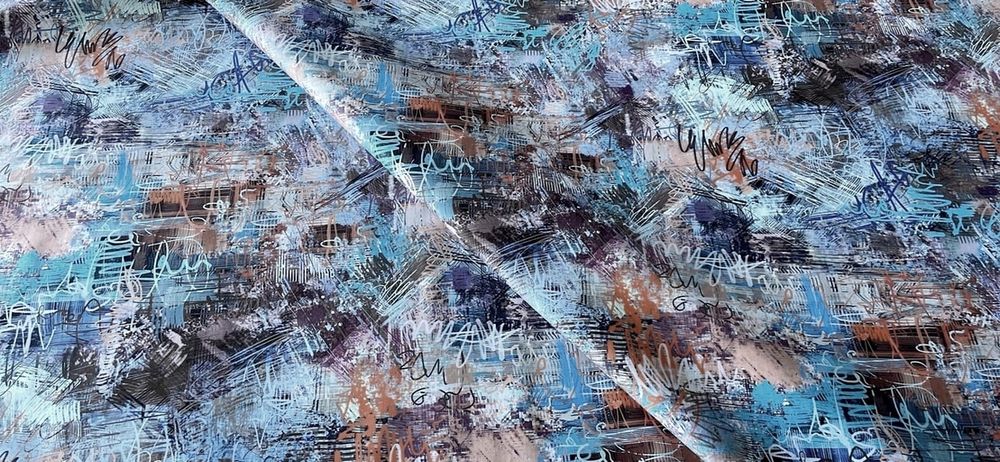 Велюр Стрит 05 голубой