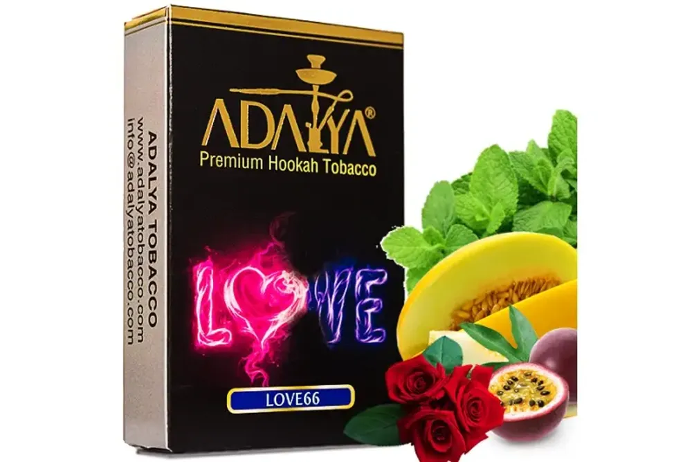 Adalya Love66 (Маракуйя Дыня Роза) 50г