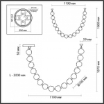 Подвесной светильник Odeon Light Jemstone 5085/64L