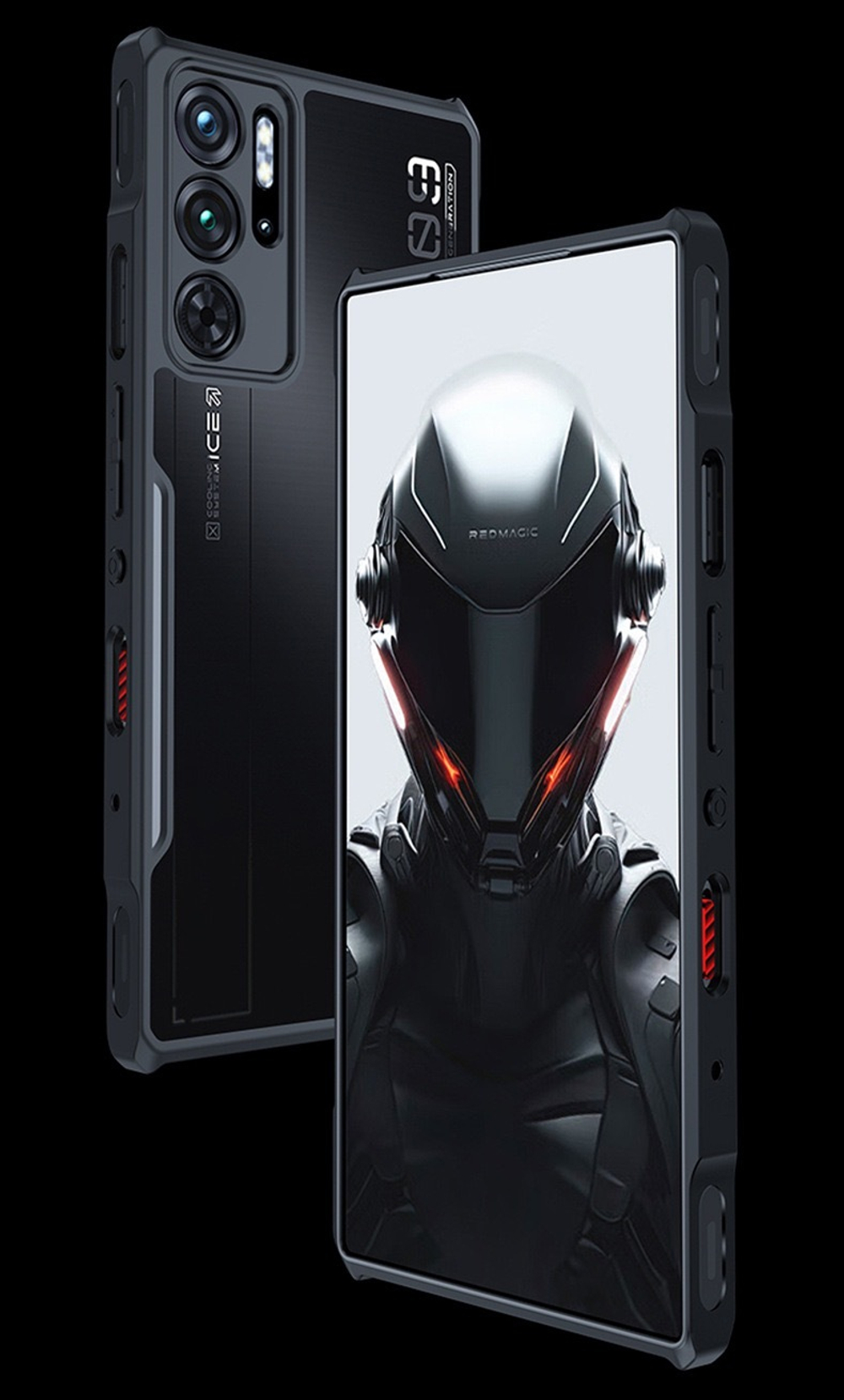 Чехол на Nubia Red Magic 9 Pro / 9 Pro Plus противоударный с усиленными углами XUNDD