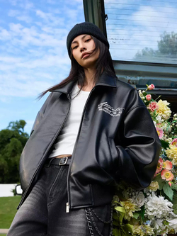 Кожаная куртка HARSHandCRUEL "Atlanta Flow" Leather Jacket