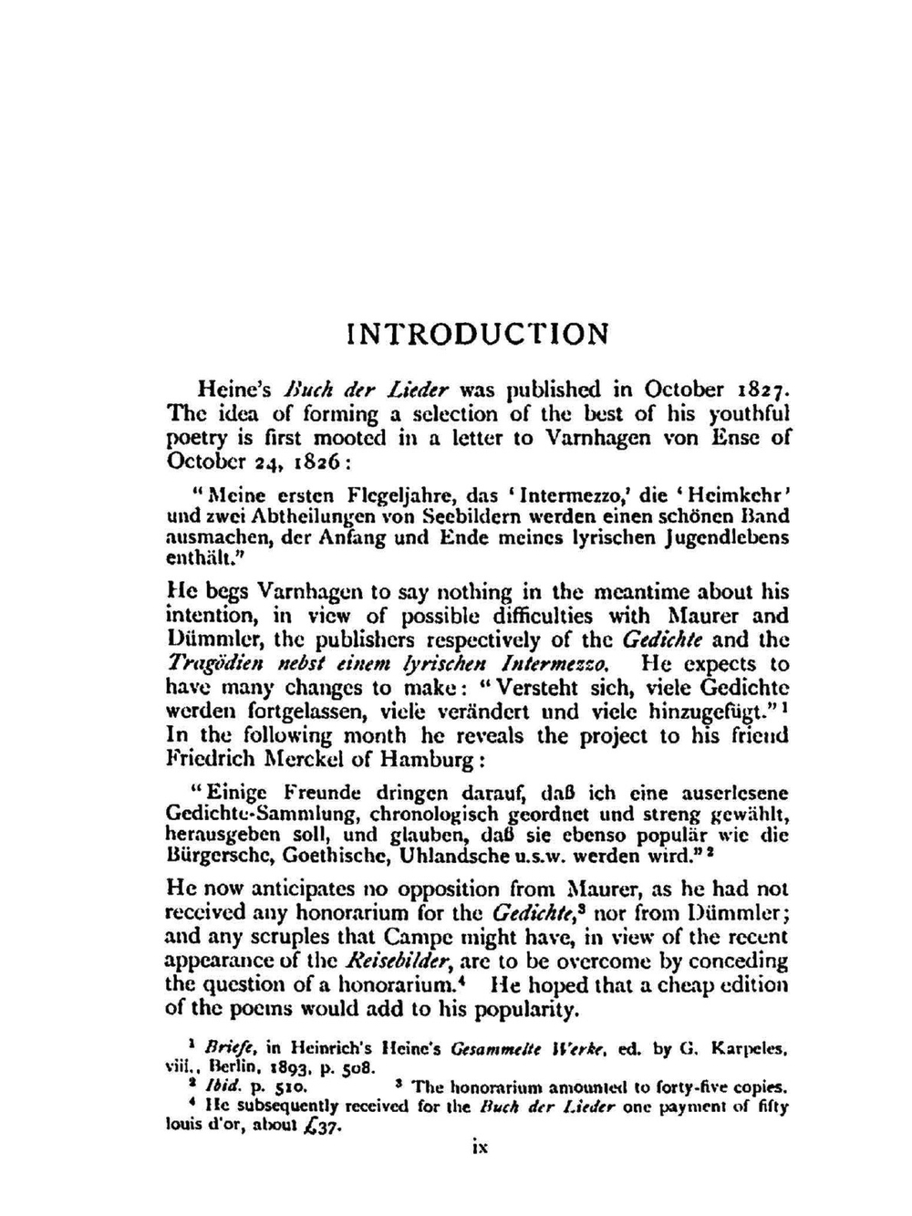 Buch der Lieder | Heinrich Heine